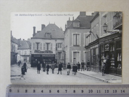 CPA (45) Loiret - Chatillon Coligny - La Place De L'ancien Four Canal - Chatillon Coligny