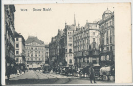 WW 594 / C P A  AUTRICHE -    WIEN  NEUER MARKT   (TRAMWAY) - Stephansplatz