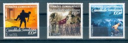 Turkey, Yvert No 3719/3721, MNH - Neufs