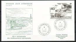 Franz.Gebiete I.d.Antarktis - Mi.Nr .     251-       Gestempelt -     FDC - FDC