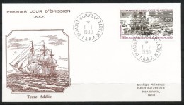 Franz.Gebiete I.d.Antarktis - Mi.Nr .     267       Gestempelt -     FDC - FDC