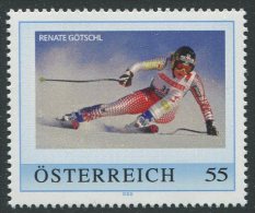 ÖSTERREICH / PM Renate Götschl / Postfrisch / MNH /  ** - Personalisierte Briefmarken