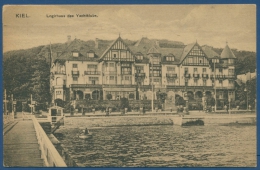 Kiel Logierhaus Des Yachtclubs Gelaufen 1921 (AK60) - Kiel