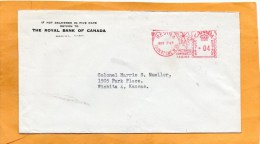 Canada 1947 Cover Mailed To USA - Brieven En Documenten
