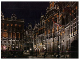 (PH 456) Belgium - Bruxelles Grande Place - Bruxelles La Nuit