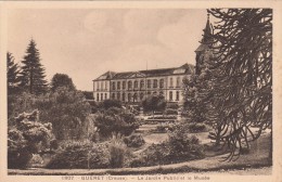 Cp , 23 , GUÉRET , Le Jardin Public Et Le Musée - Guéret