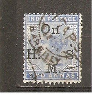 India Inglesa -  Nº Yvert Servicio 32 (usado) (o) - 1882-1901 Empire