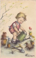 (14)  Petit Jardinier (Signée Mariapia) - Otros Ilustradores