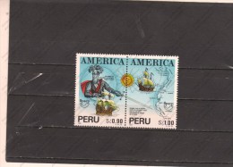 PERU Nº 991 AL 992 - UPU (Union Postale Universelle)