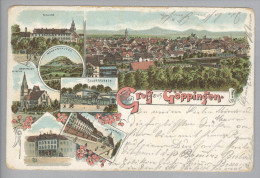 AK DE BW GÖPPINGEN 1905-04-11 Litho - Goeppingen