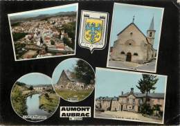 SOUVENIR DE AUMONT AUBRAC . STATION ESTIVALE . - Aumont Aubrac