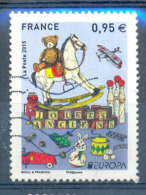 France Frankrijk Europa Europe CEPT Used Cancelled - 2015