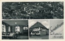 ALLEMAGNE - GUNDELFINGEN - Totalansicht , Gasthaus Zum Rössle , Innenansicht - Gundelfingen