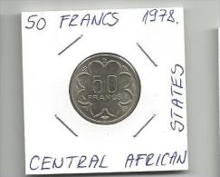 C2 Central African States 50 Francs 1978. - Autres – Afrique