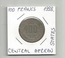 C3 Central African States 100 Francs 1998. - Sonstige – Afrika