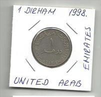 C5 United Arab Emirates 1 Dirham 1998. - Emirats Arabes Unis