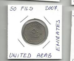 C6 United Arab Emirates 50 Fils 2007. - Emirats Arabes Unis