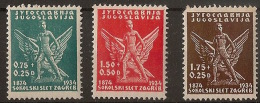 YUGOSLAVIA Sokol Of Zagreb - Unused Stamps