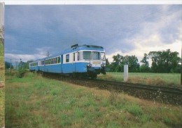 Cp Trains - 81 Tarn - Autorail X 2800  à St Sulpice - Cp N° 121 - Saint Sulpice