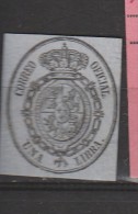 ESPAGNE SERVICE N° 8 1L BLEU GRIS NOIR SUR COULEUR NEUF AVEC CHARNIERE - Servizi