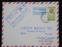 AFRIQUE DU SUD - Enveloppe 1er Vol De Johannesburg /Paris En 1960 - Aff Plaisant - à Voir - Lot P8153 - Luchtpost