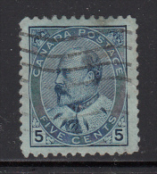 Canada Used Scott #91 5c Edward VII - Used Stamps