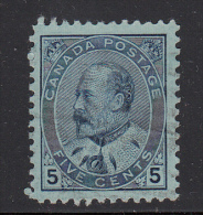 Canada Used Scott #91 5c Edward VII - Used Stamps