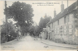 St-AMAND-en-PUISAYE : La Route De St Sauveur - Saint-Amand-en-Puisaye