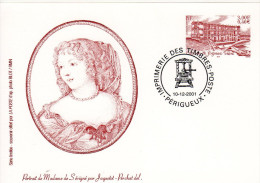 Entier Postal - Chateau De Grignan  - 2001 - France - Pseudo-officiële  Postwaardestukken