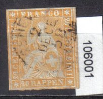 Zst 25G Mi 16 Gestempelt Geneve - Used Stamps