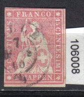 Zst 24 Mi 15 Gestempelt - Used Stamps