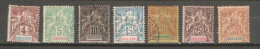 Sellos  Nº 5/11  Indochina - Unused Stamps