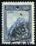 Turkey 1926 Mi 849 Fortress Ankara | Star And Crescent | Mountain | Houses. - Used Stamps