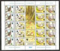 Yugoslavia 2000 - Birds,original Sheet - Briefe U. Dokumente