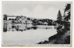 ENVIRONS DE ST HONORE LES BAINS - PROVIDENCE DES VOIES RESPIRATOIRES - LE SAU - ETANG ET VILLAGE - CPA NON VOYAGEE - Saint-Honoré-les-Bains