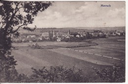 MERSCH (Grand Duché Du Luxembourg) Vue Sur La Ville -Edmond Hansen, Photographe - 2 SCANS - - Sonstige & Ohne Zuordnung