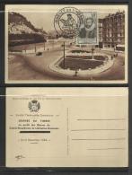 France Journée Timbre 1946  Fouquet De La Varane  Grenoble 22 Place De La Bastille - ....-1949