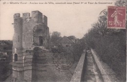 Cp , 27 , GISORS , Ancien Mur De Ville, Construit Sous Henri Ier Et Tour Du Gouverneur - Gisors