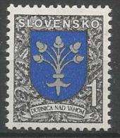 SK 1993-177 ARMS, SLOVAKIA, 1 X 1v, MNH - Unused Stamps