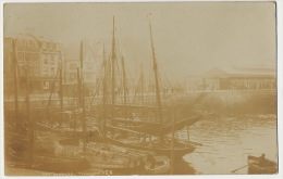 Real Photo Plymouth The Barbican Harbour - Plymouth