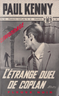 L'Etrange Duel De Coplan  De Paul Kenny - Fleuve Noir N° 689 - 1968 - Paul Kenny