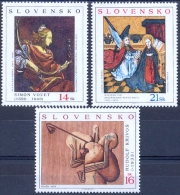 SK 2003-472-4 PAINTING, SLOVAKIA, 1 X 3v, MNH - Neufs