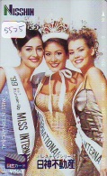 Delcampe - Télécarte Japon EROTIQUE (5525) EROTIC * Japan * ACTRESS  * TK *  BIKINI  GIRL * BATHCLOTHES  * FEMME * SEXY LADY - Mode