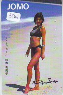 Télécarte Japon EROTIQUE (5566) EROTIC * Japan * ACTRESS  * TK * BIKINI  GIRL * BATHCLOTHES  * FEMME * SEXY LADY - Mode