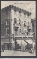 7092-ALBISSOLA MARINA(SAVONA)-HOTEL MILANO-1928-ANIMATA-FP - Savona