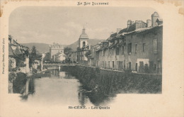 SAINT CÉRÉ - Les Quais (carte Précurseur) - Saint-Céré