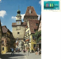 GERMANIA  HESSEN  ROTHENBURG  Rodenrbogen Mit Markusturm   Nice Stamp - Rotenburg