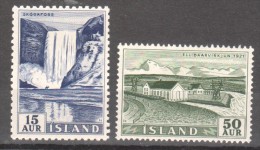 Island. Lot Of 2 Nice MM Stamps - Unused Stamps