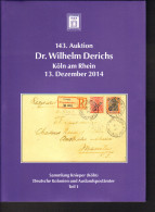 Dr.Derichs 143.Auktion, Sammlung Knieper Deutsche Kolonien U.Auslandspostämter Teil 1 - Catálogos De Casas De Ventas