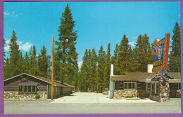West Yellowstone - Montana - CIRCLE R MOTEL An Authentic Western Motel Carte Circulé 1970 - Other & Unclassified